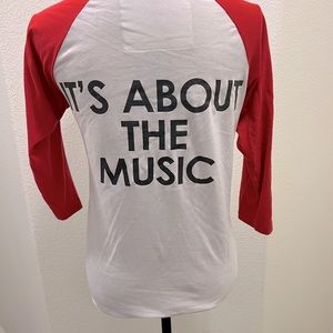 Aviator Nation Austin Music Baseball Tee S